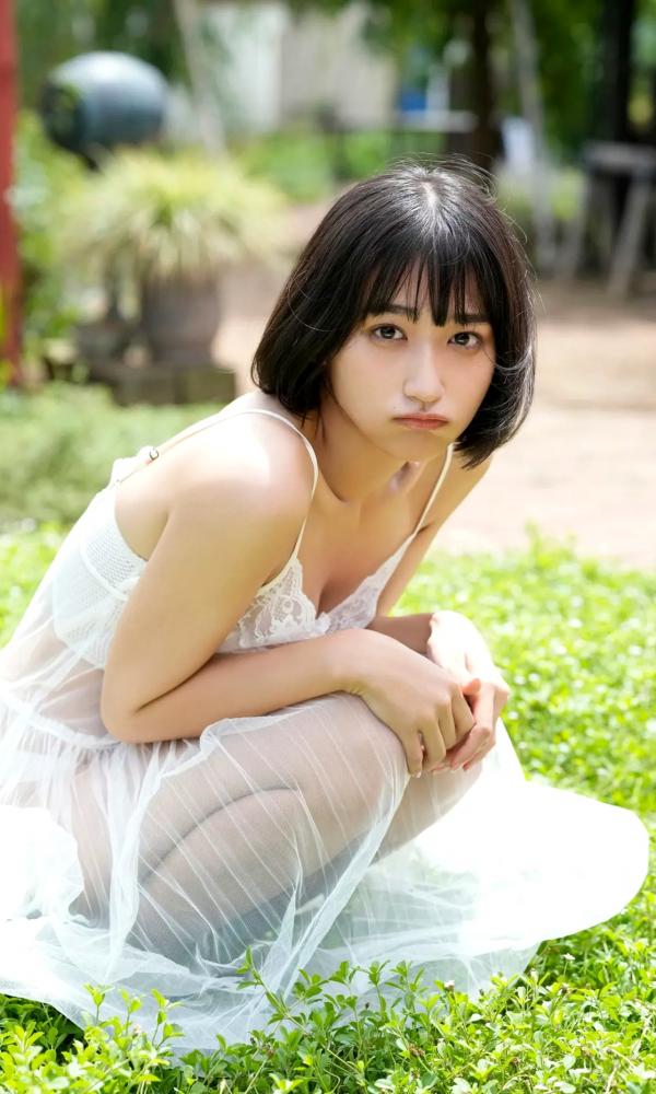    【清纯私房】Akira Mizuno 水野瞳 - Dazzling めくるめく，海边比基尼户外写真，治愈系短发女神，极致清新诱惑第18张图片