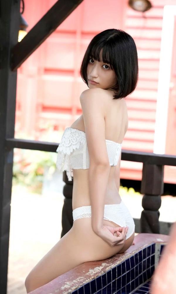    【清纯私房】Akira Mizuno 水野瞳 - Dazzling めくるめく，海边比基尼户外写真，治愈系短发女神，极致清新诱惑第25张图片