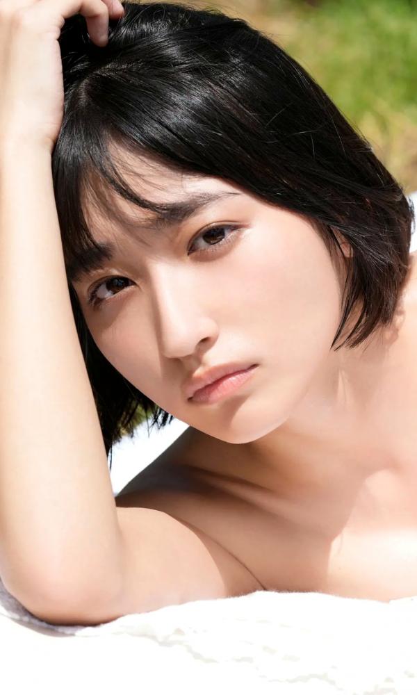    【清纯私房】Akira Mizuno 水野瞳 - Dazzling めくるめく，海边比基尼户外写真，治愈系短发女神，极致清新诱惑第28张图片