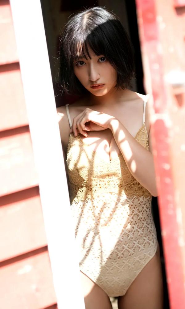    【清纯私房】Akira Mizuno 水野瞳 - Dazzling めくるめく，海边比基尼户外写真，治愈系短发女神，极致清新诱惑第43张图片