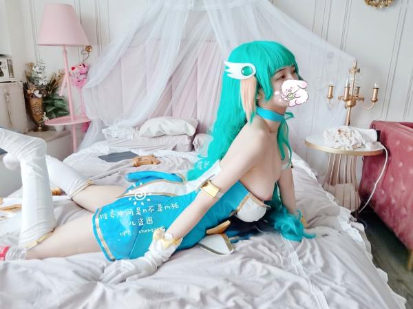    橙子喵酱-索拉卡星之守护者Cosplay，唯美卧室私房大尺度诱惑写真第16张图片