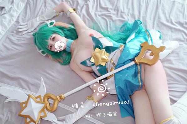    橙子喵酱-索拉卡星之守护者Cosplay，唯美卧室私房大尺度诱惑写真第24张图片
