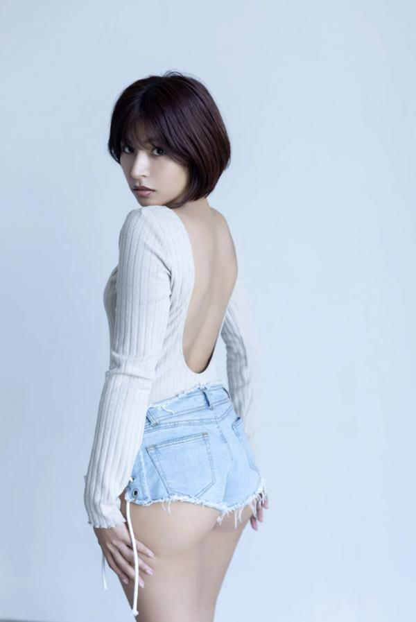    藤井マリー - 砂時計 vol.1：潮流豹纹内衣户外写真，清纯短发混血感女神极致诱惑第19张图片