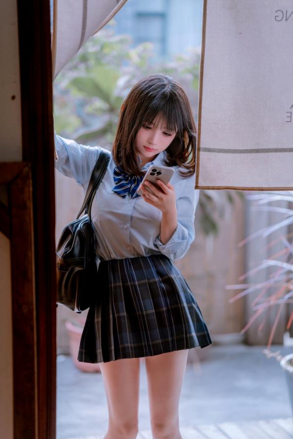 桜井宁宁 樱井宁宁  桜井宁宁-044-JK之居家私房照，极致清纯制服诱惑与性感身材完美呈现，甜美风格居家写真第37张图片