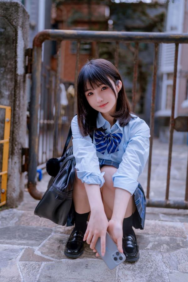 桜井宁宁 樱井宁宁  桜井宁宁-044-JK之居家私房照，极致清纯制服诱惑与性感身材完美呈现，甜美风格居家写真第40张图片