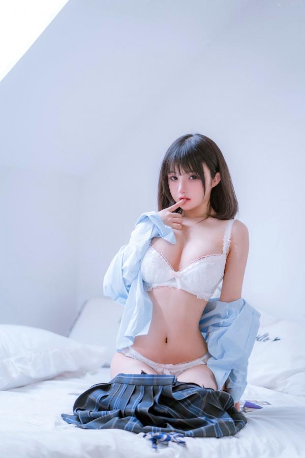 桜井宁宁 樱井宁宁  桜井宁宁-044-JK之居家私房照，极致清纯制服诱惑与性感身材完美呈现，甜美风格居家写真第59张图片