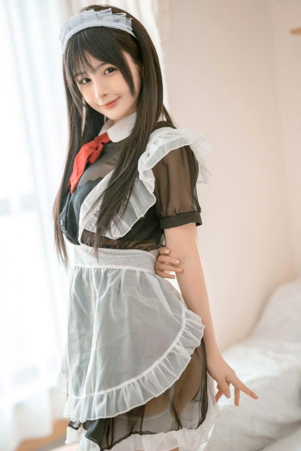 桜井宁宁 樱井宁宁  桜井宁宁-049-关于我家可爱的女仆，精致Cosplay制服私房照，展现浴室诱惑与清纯魅力，完美身材引人遐想第13张图片