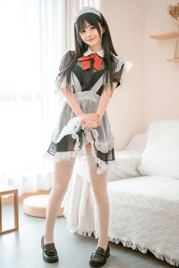 桜井宁宁 樱井宁宁  桜井宁宁-049-关于我家可爱的女仆，精致Cosplay制服私房照，展现浴室诱惑与清纯魅力，完美身材引人遐想第15张图片