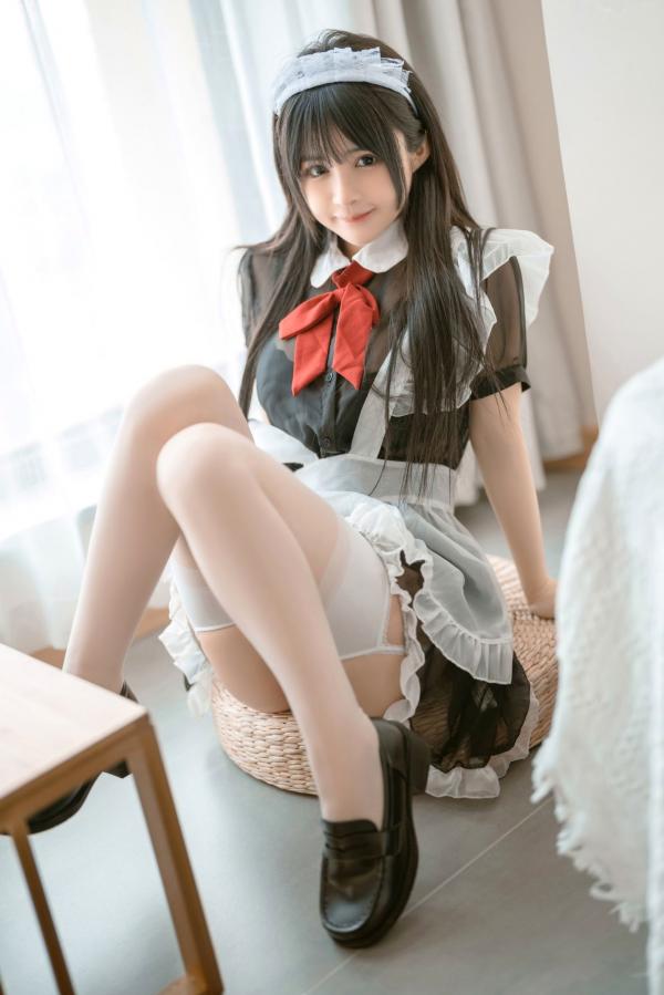 桜井宁宁 樱井宁宁  桜井宁宁-049-关于我家可爱的女仆，精致Cosplay制服私房照，展现浴室诱惑与清纯魅力，完美身材引人遐想第16张图片