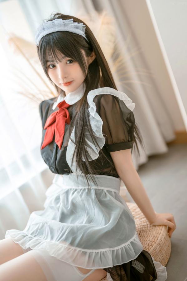 桜井宁宁 樱井宁宁  桜井宁宁-049-关于我家可爱的女仆，精致Cosplay制服私房照，展现浴室诱惑与清纯魅力，完美身材引人遐想第22张图片