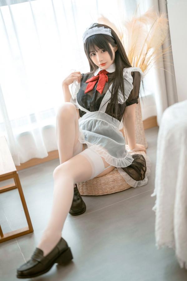 桜井宁宁 樱井宁宁  桜井宁宁-049-关于我家可爱的女仆，精致Cosplay制服私房照，展现浴室诱惑与清纯魅力，完美身材引人遐想第23张图片