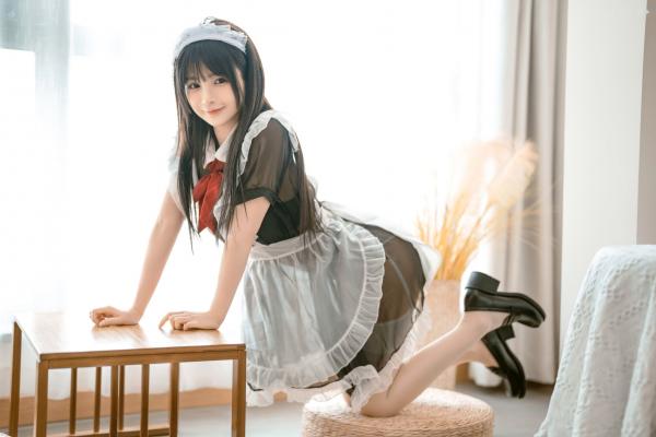 桜井宁宁 樱井宁宁  桜井宁宁-049-关于我家可爱的女仆，精致Cosplay制服私房照，展现浴室诱惑与清纯魅力，完美身材引人遐想第24张图片