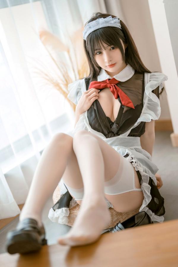 桜井宁宁 樱井宁宁  桜井宁宁-049-关于我家可爱的女仆，精致Cosplay制服私房照，展现浴室诱惑与清纯魅力，完美身材引人遐想第33张图片