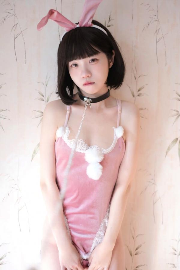    《可可小白兔 - 純慾兔女郎 x 濕身死庫水 私房制服誘惑 浴室居家寫真 [78P]》第10张图片