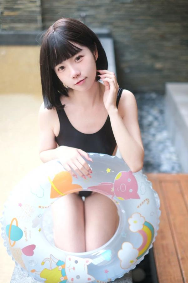    《可可小白兔 - 純慾兔女郎 x 濕身死庫水 私房制服誘惑 浴室居家寫真 [78P]》第53张图片