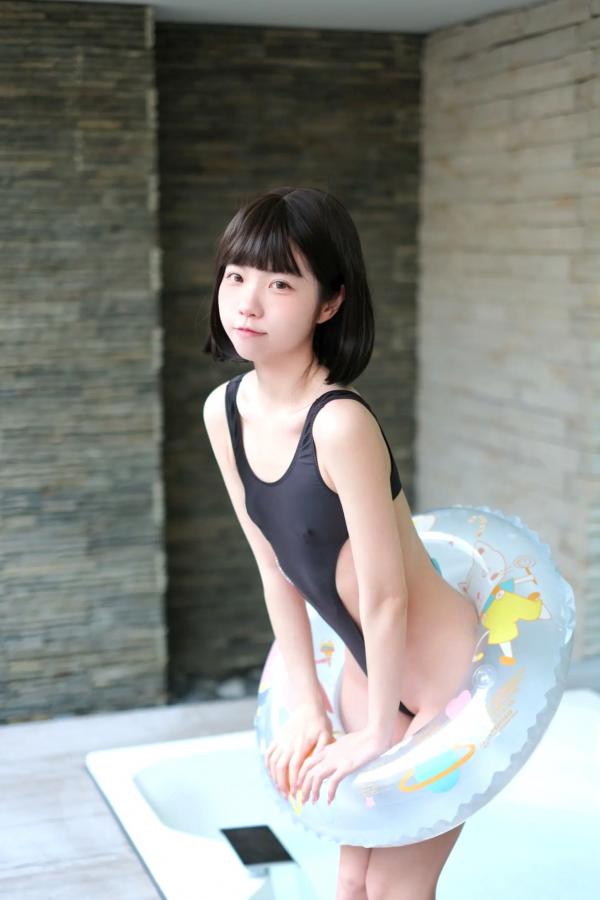    《可可小白兔 - 純慾兔女郎 x 濕身死庫水 私房制服誘惑 浴室居家寫真 [78P]》第55张图片