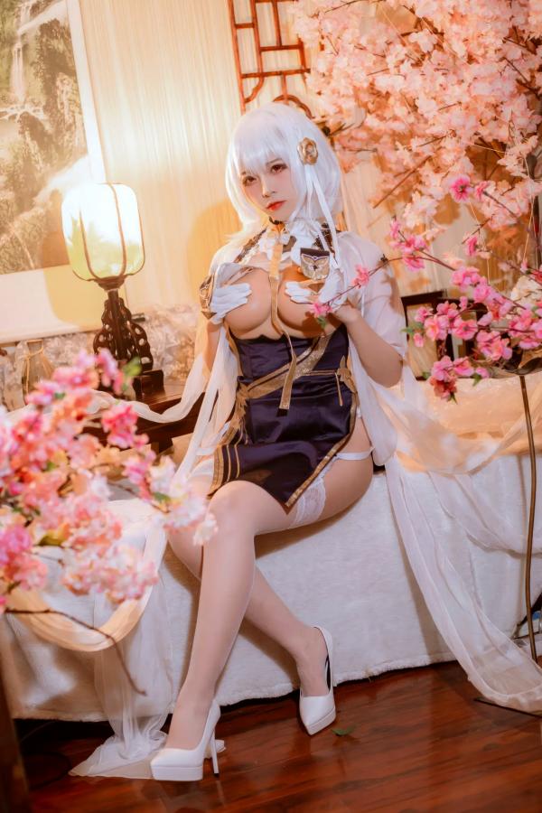    二佐Nisa 碧蓝航线 天狼星旗袍[25P]第2张图片