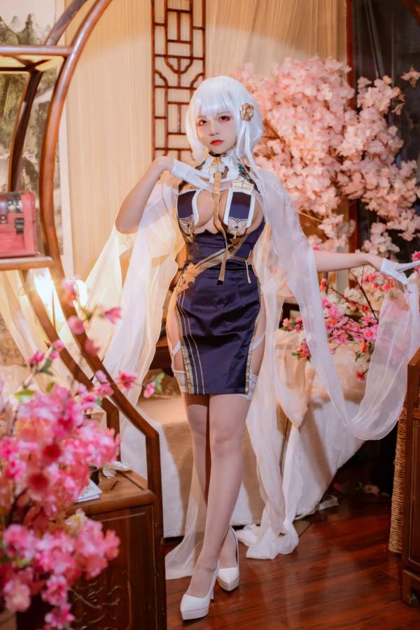    二佐Nisa 碧蓝航线 天狼星旗袍[25P]第12张图片