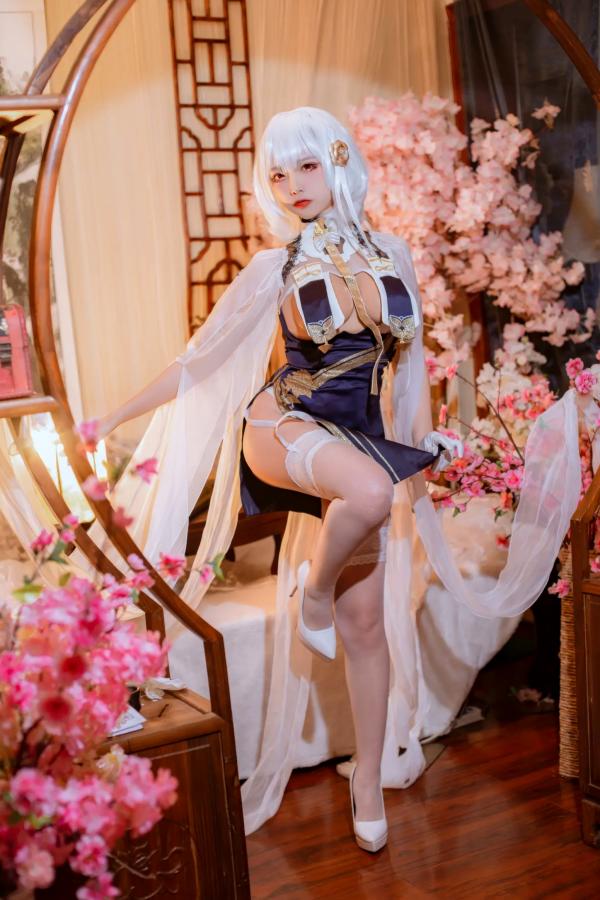    二佐Nisa 碧蓝航线 天狼星旗袍[25P]第19张图片