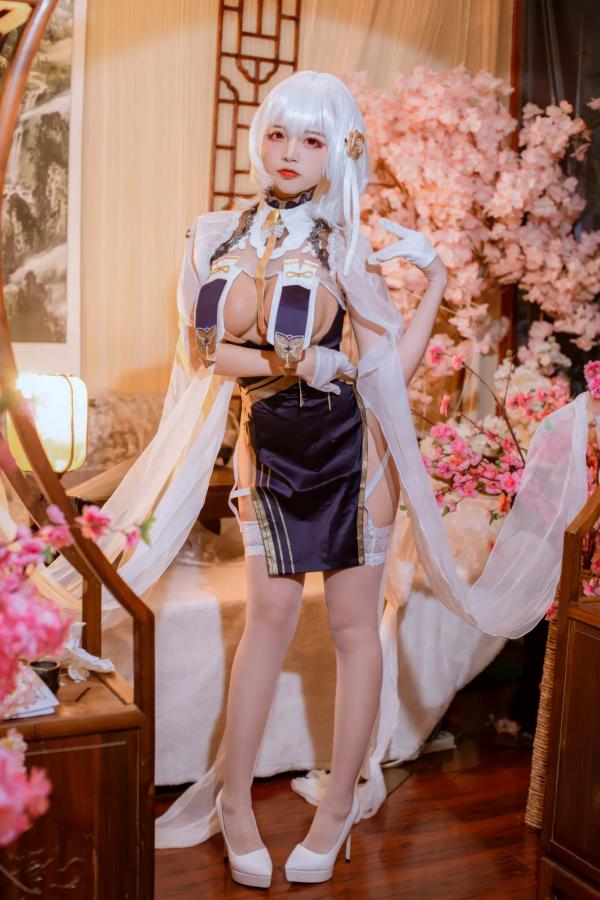    二佐Nisa 碧蓝航线 天狼星旗袍[25P]第20张图片