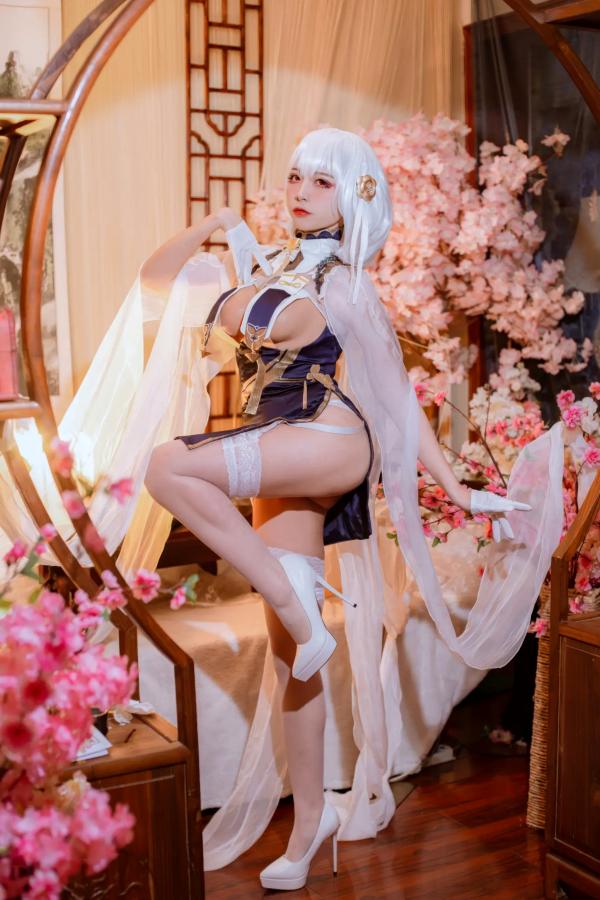    二佐Nisa 碧蓝航线 天狼星旗袍[25P]第21张图片
