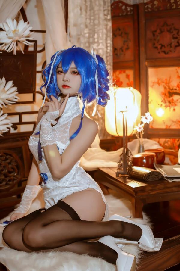    二佐Nisa 碧蓝航线 圣路易斯旗袍[29P]第3张图片