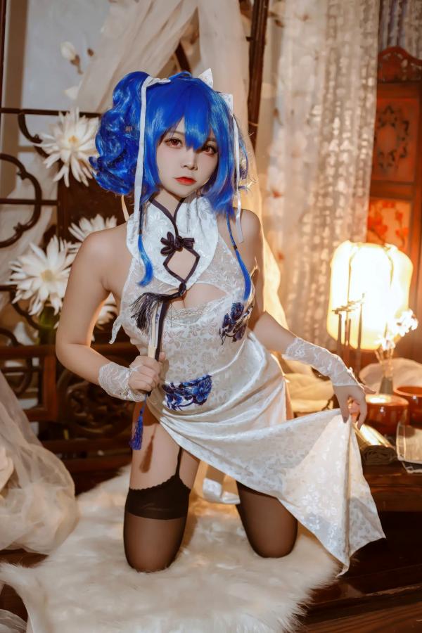    二佐Nisa 碧蓝航线 圣路易斯旗袍[29P]第5张图片