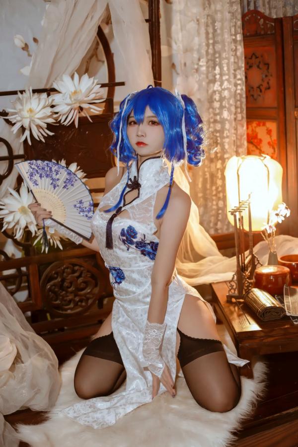    二佐Nisa 碧蓝航线 圣路易斯旗袍[29P]第8张图片
