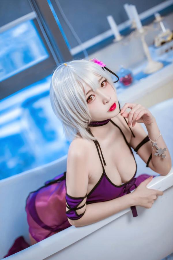    二佐Nisa - FGO 黑贞水着 [40P]第24张图片