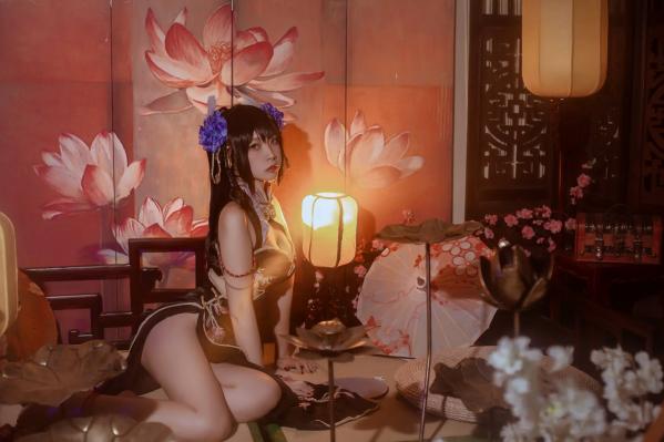    二佐Nisa - 碧蓝航线 比叡鲟旗袍 [24P]第6张图片