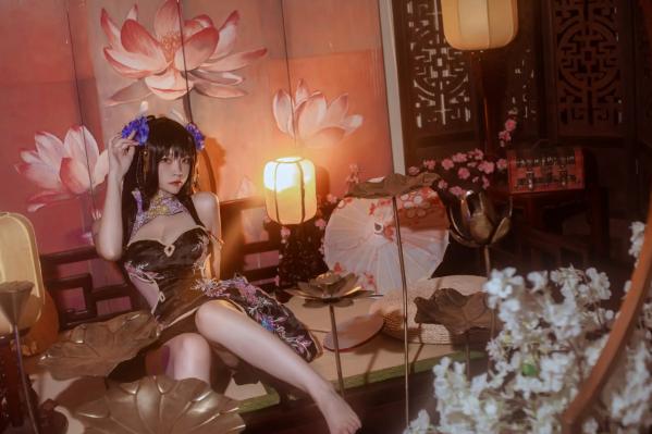    二佐Nisa - 碧蓝航线 比叡鲟旗袍 [24P]第8张图片