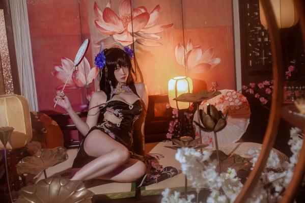    二佐Nisa - 碧蓝航线 比叡鲟旗袍 [24P]第11张图片
