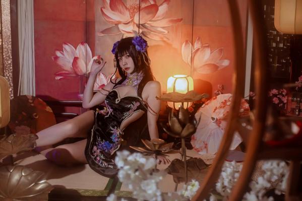    二佐Nisa - 碧蓝航线 比叡鲟旗袍 [24P]第14张图片