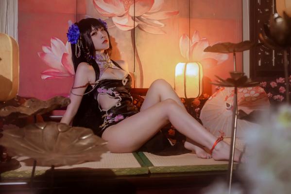    二佐Nisa - 碧蓝航线 比叡鲟旗袍 [24P]第15张图片