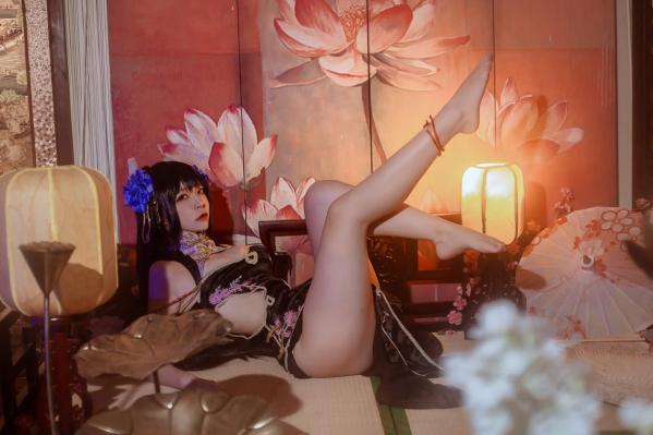    二佐Nisa - 碧蓝航线 比叡鲟旗袍 [24P]第18张图片