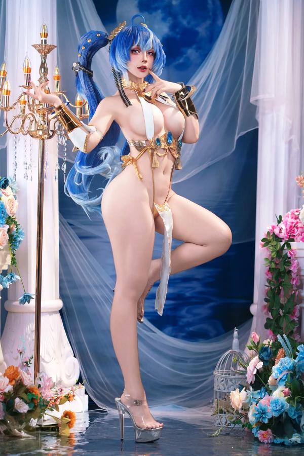    Sayo Momo鸣潮游戏角色Iuno Cosplay，二次元女神绝美还原，性感异域幻想风格套图 [22P]第4张图片