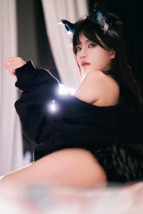    桜桃喵 - 缅因猫猫角色扮演，极致诱惑私房套图，猫耳少女灵动可爱，绝美曲线，高清写真合集 [47P]第10张图片