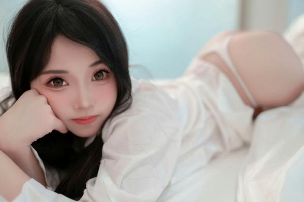    Bangni邦尼白色男友衬衫绝美私房大尺度定格，纯欲性感诱惑写真[99P]第34张图片