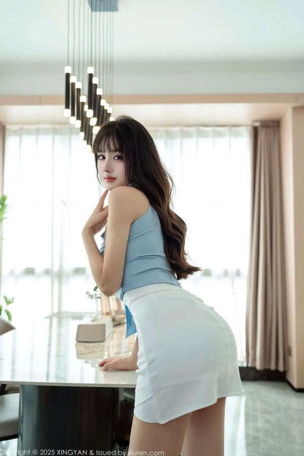    [XINGYAN]星颜社 2025.10.29 Vol.418 沈南汐RuRu 居家私房诱惑冷艳气质女神写真 [74P]第7张图片