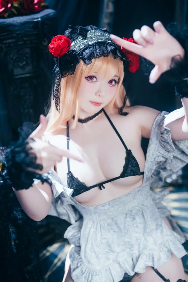    霜月shimo 喜多川海梦 My Dress Up私房角色扮演 - 室内蕾丝诱惑大尺度套图[92P]第17张图片
