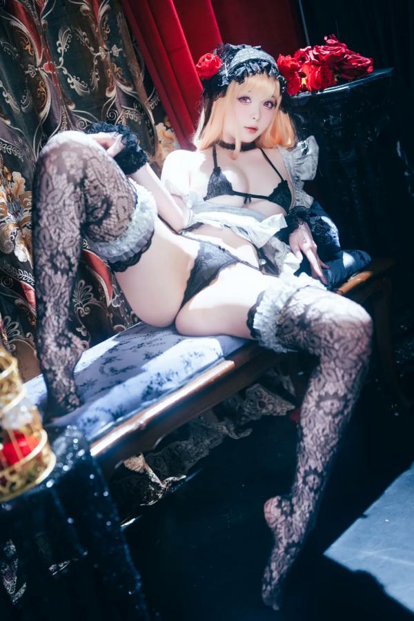    霜月shimo 喜多川海梦 My Dress Up私房角色扮演 - 室内蕾丝诱惑大尺度套图[92P]第19张图片