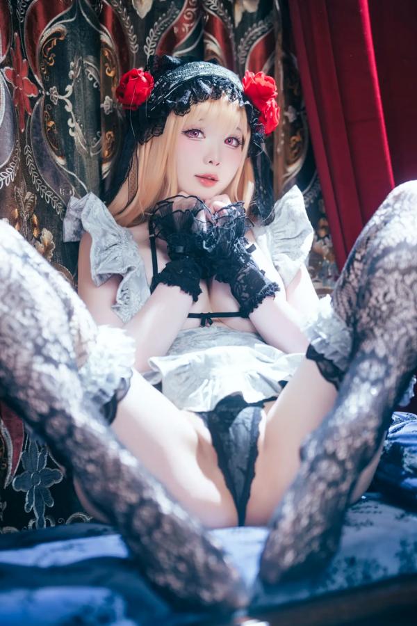   霜月shimo 喜多川海梦 My Dress Up私房角色扮演 - 室内蕾丝诱惑大尺度套图[92P]第21张图片