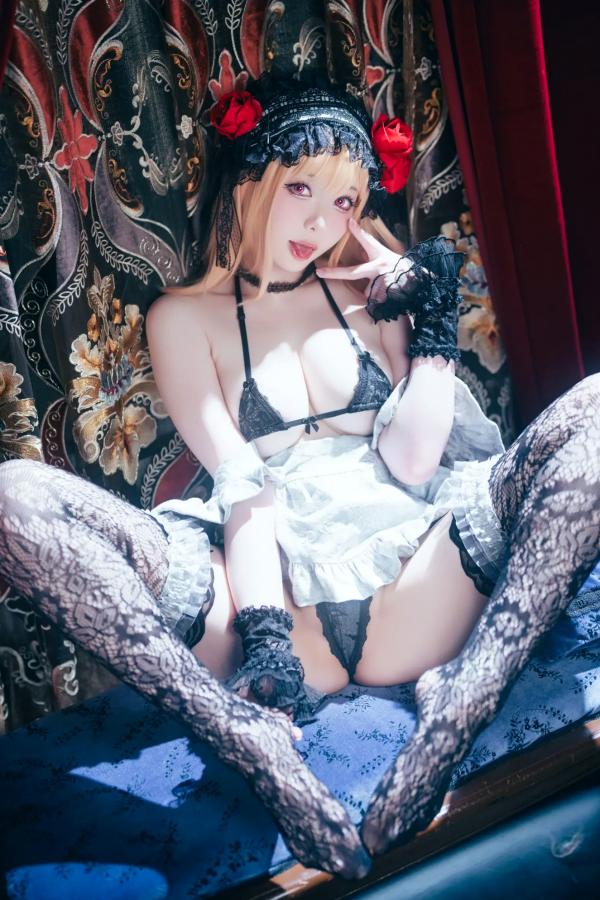    霜月shimo 喜多川海梦 My Dress Up私房角色扮演 - 室内蕾丝诱惑大尺度套图[92P]第23张图片