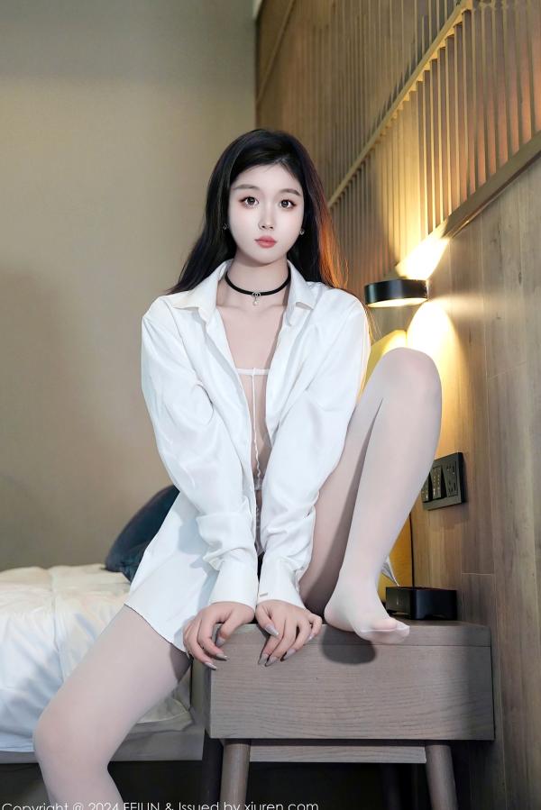    FeiLin嗲囡囡493江念鱼：清纯湿身比基尼与撩人私房连体衣写真，纯欲女神演绎极致曲线美第2张图片
