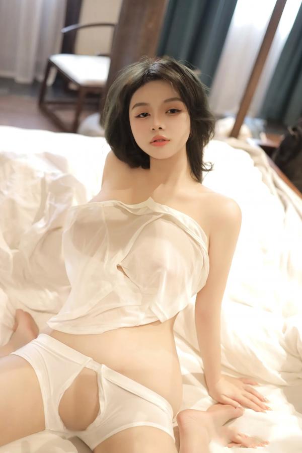    沈思怡 粉樱桃[94P] 白衣私房诱惑 清纯与性感并存的居家写真大片第63张图片