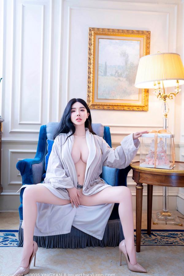    XingYan星颜社-301-潘思沁：奶油生日主题私房，真空爆乳极致诱惑，唯美艺术写真，2025.01.17第1张图片