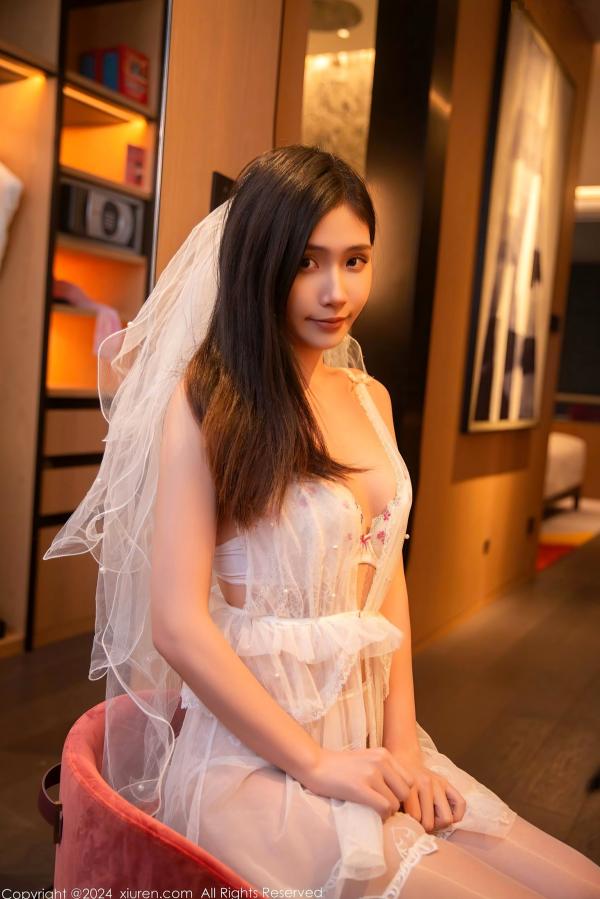    XiuRen秀人网-9272-刘婷婷-白色轻透蕾丝内衣婚纱诱惑私房照-唯美浴缸戏水-2024.10.12第8张图片