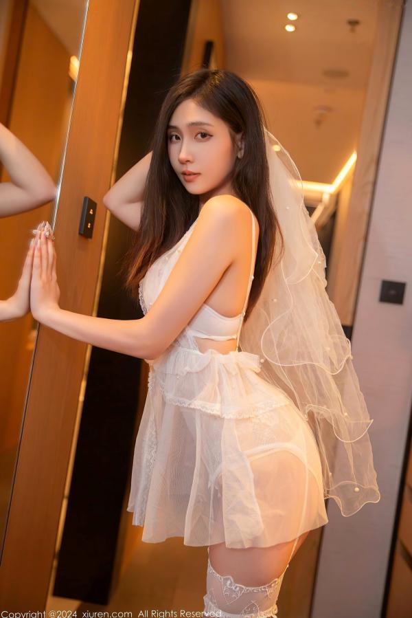    XiuRen秀人网-9272-刘婷婷-白色轻透蕾丝内衣婚纱诱惑私房照-唯美浴缸戏水-2024.10.12第28张图片