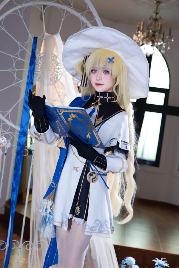   双木扶苏 菲比精美Cosplay写真：奇幻魔法少女二次元礼堂演绎 [33P]第4张图片