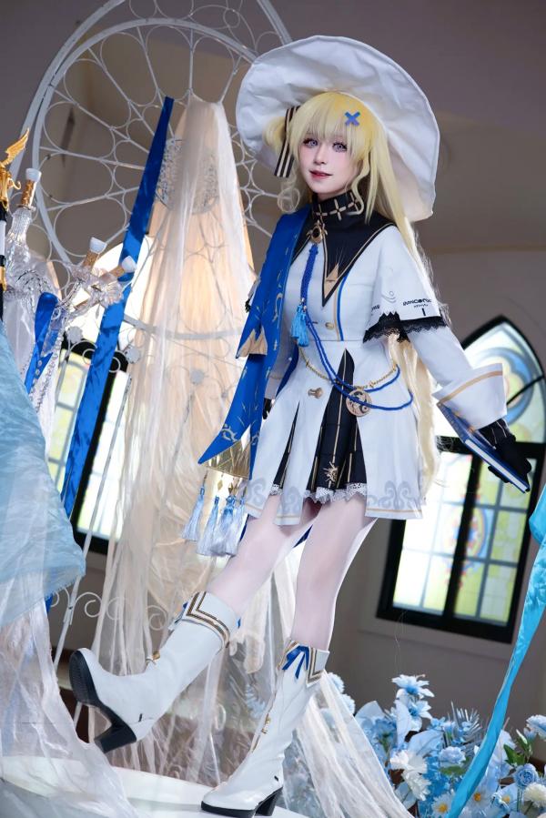    双木扶苏 菲比精美Cosplay写真：奇幻魔法少女二次元礼堂演绎 [33P]第6张图片